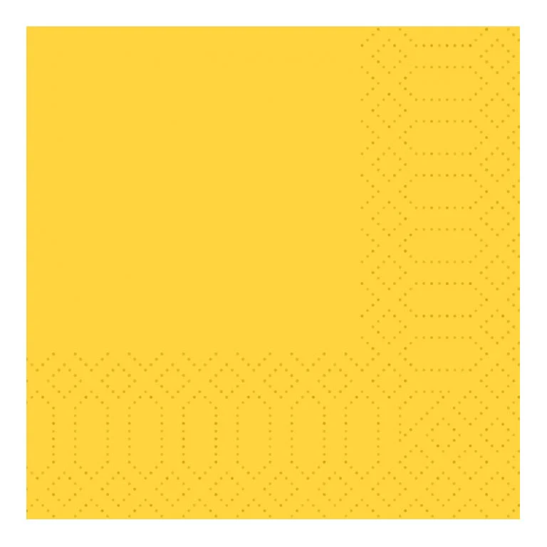 TOVAGLIOLI GIALLO 2 VELI 40x40 125pz  COD 178998 DUNI