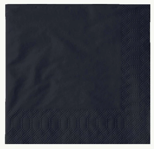 TOVAGLIOLINI 2VELO 24x24 BLACK NERO 300P COD. 168386 DUNI - Image 2