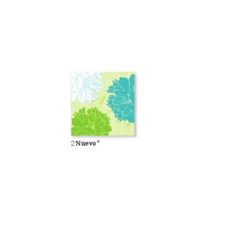 TOVAGLIOLINI 3VELO 40X40 BELLA VERDE 250  COD 165637 DUNI