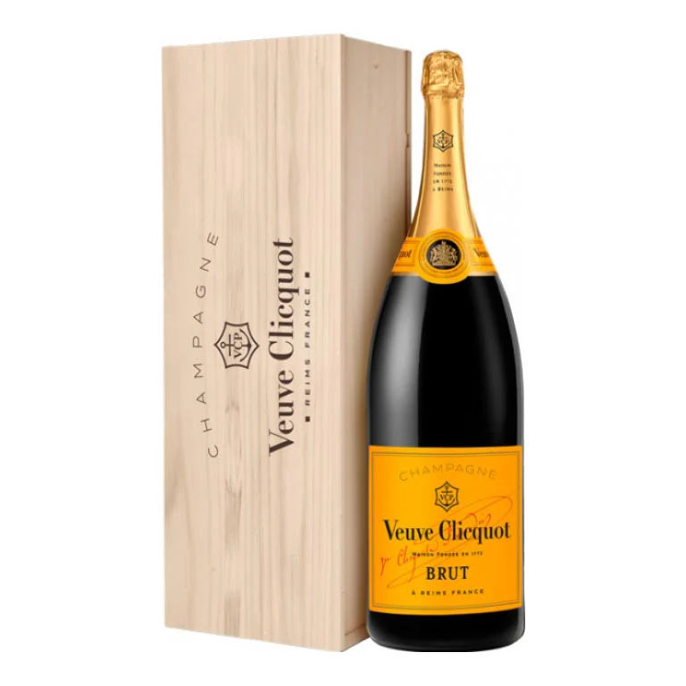 VEUVE CLICQUOT CHAMPAGNE BRUT- 15LT CASSA IN LEGNO-NABUCHODONOSOR - Image 2