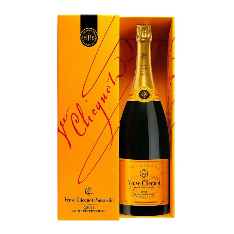 VEUVE CLICQUOT CHAMPAGNE CUVÉE 1,5 LT ASTUCCIATA YELLOW