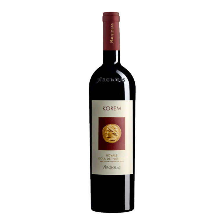 VINO ARGIOLAS KOREM 2018  ISOLA DEI NURAGHI IGT-75CL