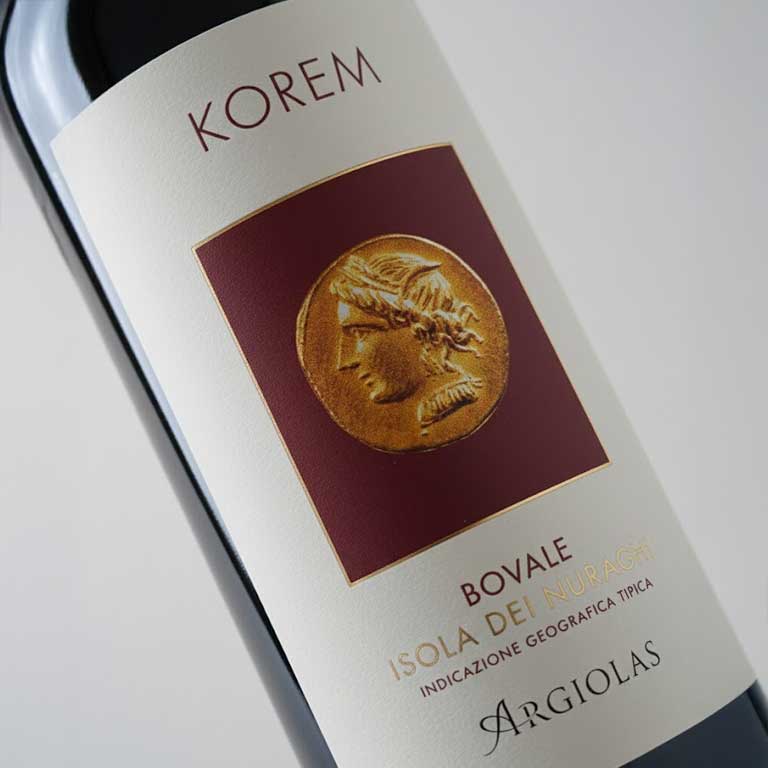 VINO ARGIOLAS KOREM 2018  ISOLA DEI NURAGHI IGT-75CL - Image 2