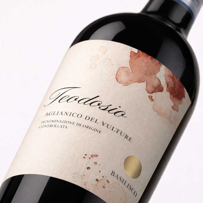 VINO BASILISCO TEODOSIO 2021  AGLIANICO DEL VULTURE BIOLOGICO-75CL - Image 2
