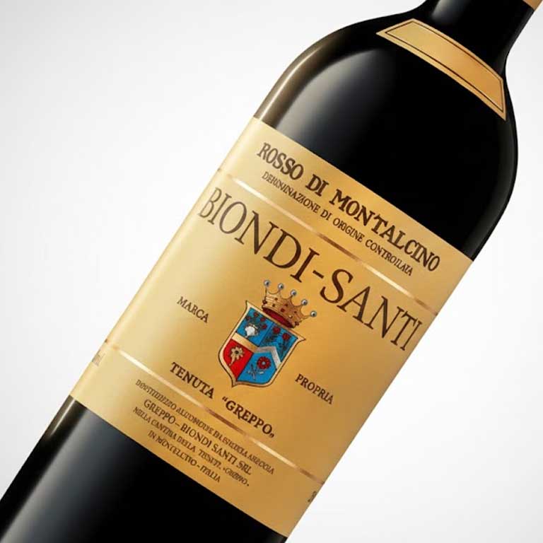 VINO BIONDI-SANTI ROSSO DI MONTALCINO  DOC-  75CL ANNATA 2022 - Image 2