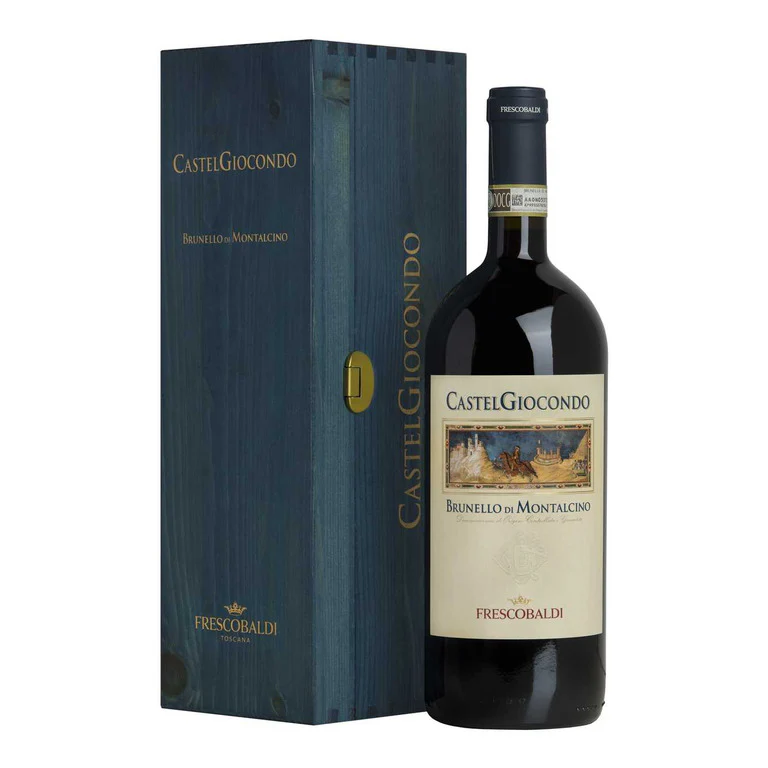 VINO BRUNELLO CASTELGIOCONDO 2016 MAGNUM MARCHESI FRESCOBALDI LEGNO 1,5LT