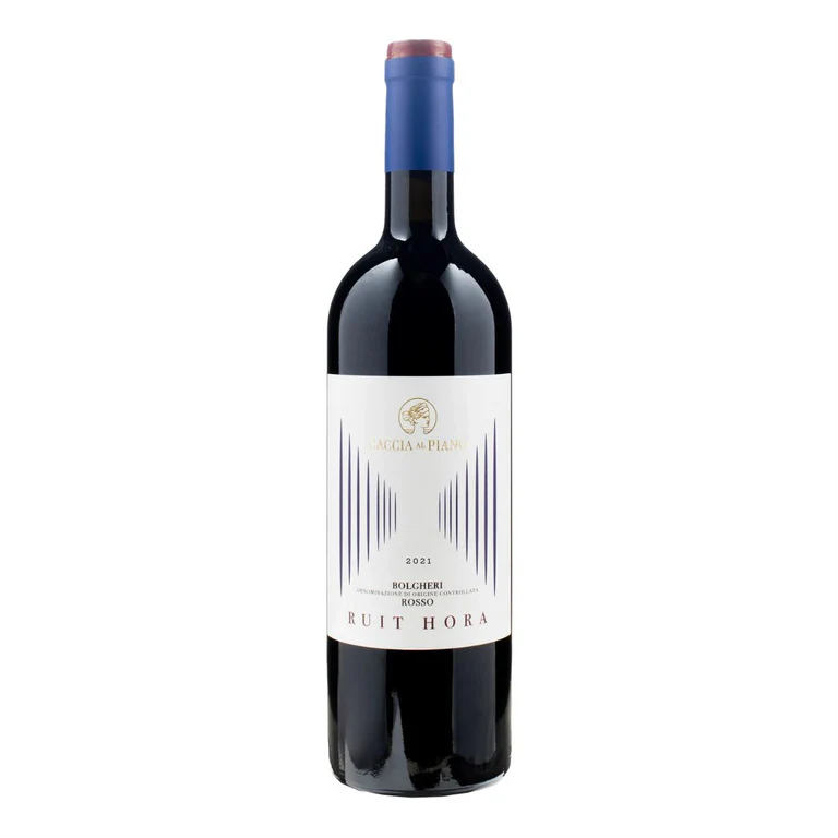 VINO CACCIA AL PIANO "RUIT HORA" 2021  BOLGHERI DOC-75CL