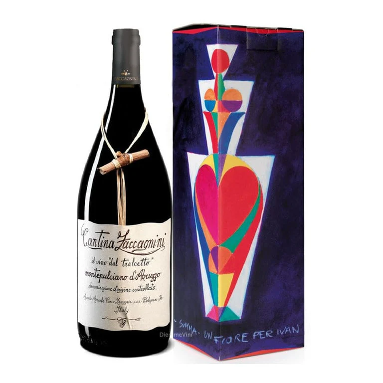 VINO CANTINA ZACCAGNINI "DAL TRALCETTO"  MONTEPULCIANO DOC 2019-1.5LT ASTUCCIATO