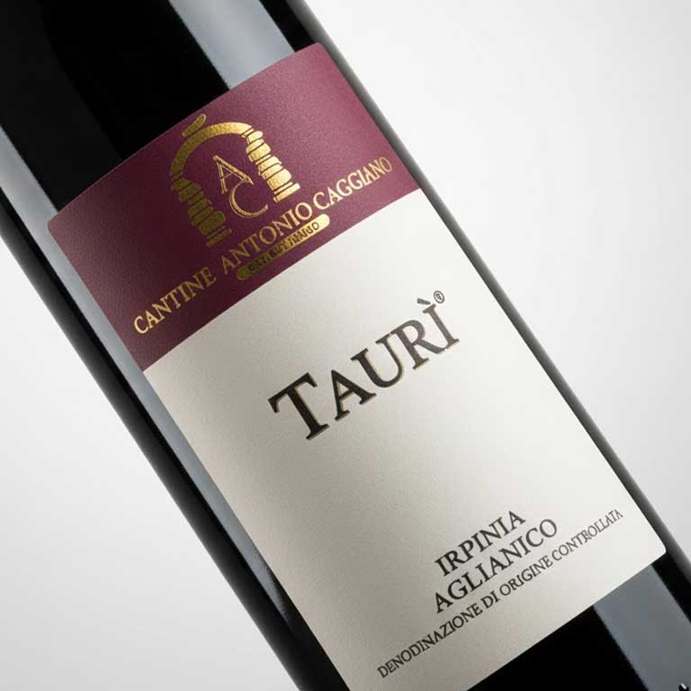 VINO CANTINE ANTONIO CAGGIANO TAURÌ 2022  IRPINIA AGLIANICO DOC-75CL - Image 2
