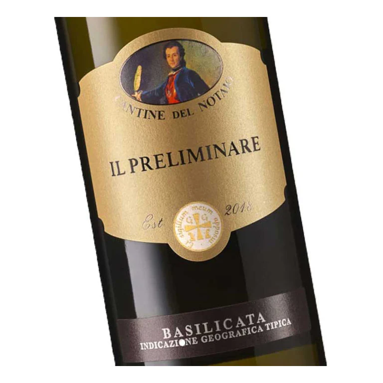 VINO CANTINE DEL NOTAIO "IL PRELIMINARE" BASILICATA IGT 2021-75CL - Image 2