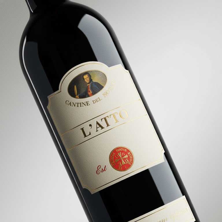 VINO CANTINE DEL NOTAIO L'ATTO 2024 BASILICATA IGT-75CL - Image 2