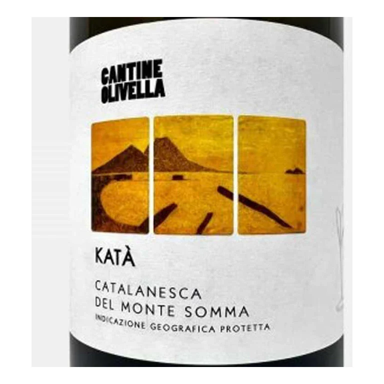 VINO CANTINE OLIVELLA KATÁ 2024 CATALANESCA DEL MONTE SOMMA IGP-75CL - Image 2
