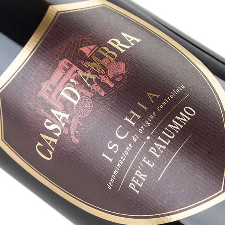 VINO CASA D'AMBRA PER' E PALUMMO 2024 ISCHIA DOC-75CL - Image 2