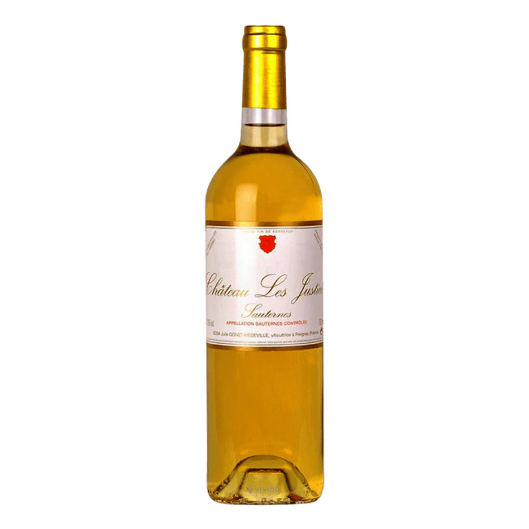 VINO CHÂTEAU LES JUSTICES 2021  SAUTERNES AOC 75CL
