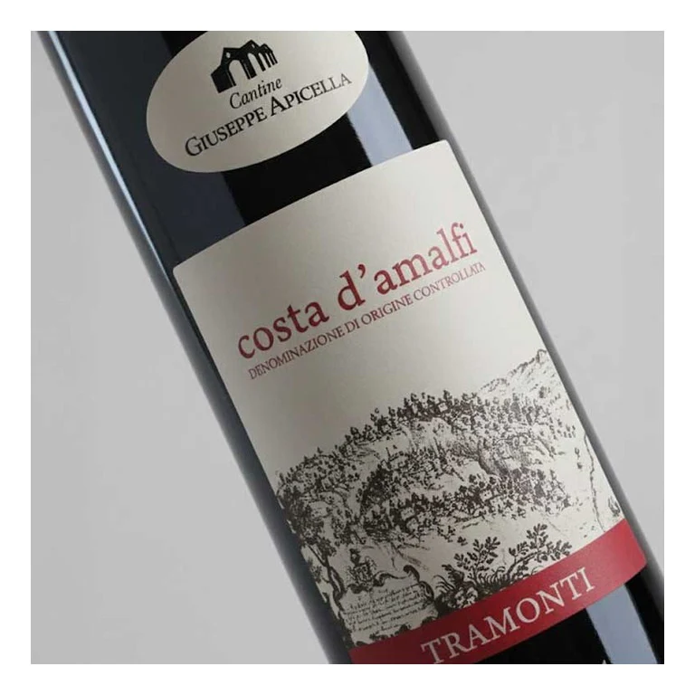 VINO COSTA D'AMALFI TRAMONTI ROSSO DOC  CANTINE GIUSEPPE APICELLA - 75CL 2022 - Image 2