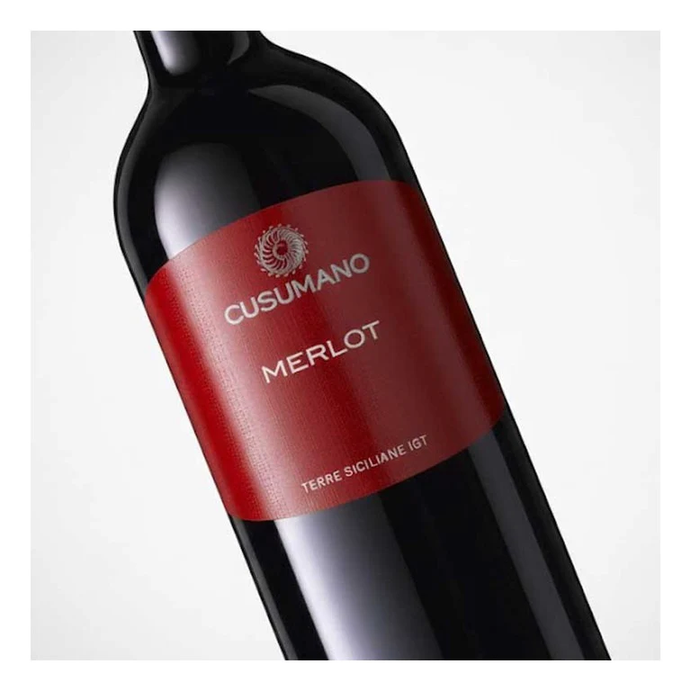 VINO CUSUMANO MERLOT 2021  TERRE SICILIANE IGT-75CL - Image 2
