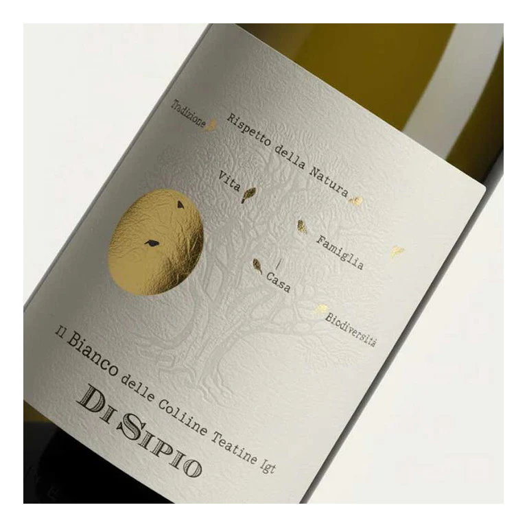 VINO DI SIPIO BIANCO DELLE COLLINE 2024  TEATINE IGT - LINEA RADICI 75CL - Image 2