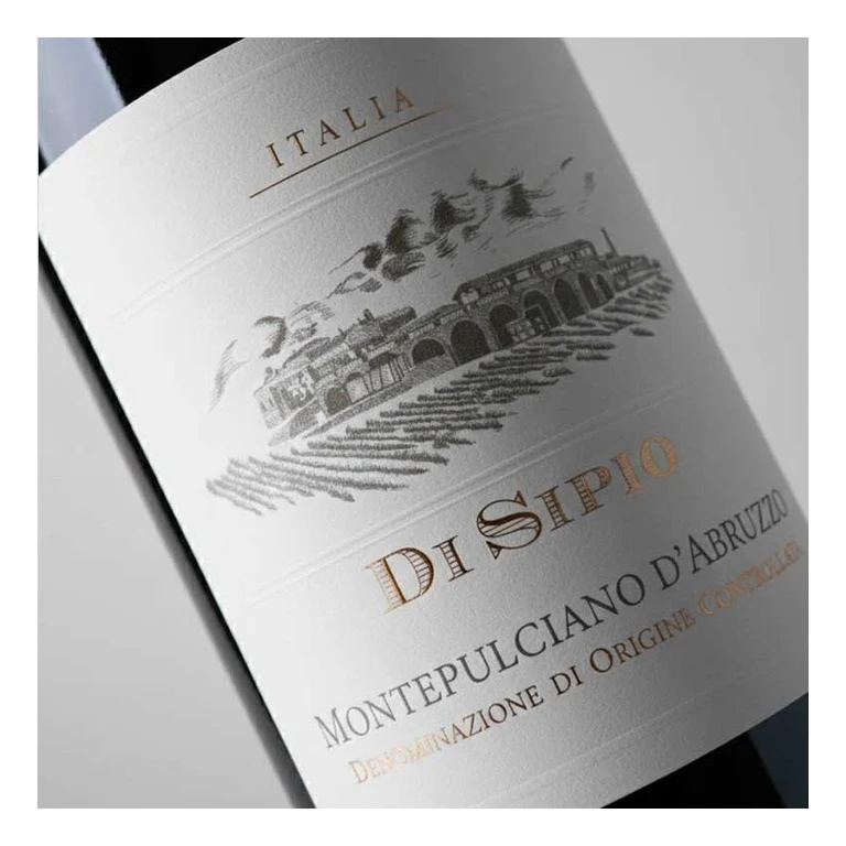 VINO DI SIPIO MONTEPULCIANO D'ABRUZZO DOC 2022-75CL - Image 2