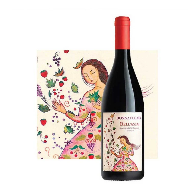 VINO DONNAFUGATA BELL'ASSAI 2022  VITTORIA DOC FRAPPATO SICILIA-75CL - Image 2