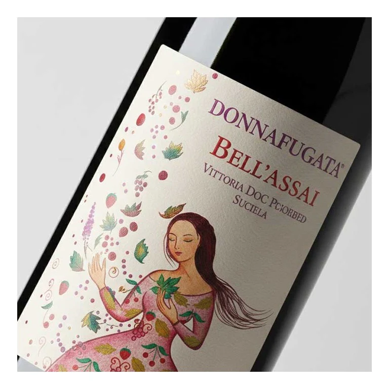 VINO DONNAFUGATA BELL'ASSAI 2022  VITTORIA DOC FRAPPATO SICILIA-75CL - Image 3