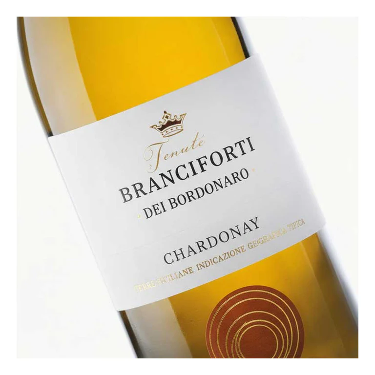 VINO FEUDI BRANCIFORTI CHARDONNAY 2024 TERRE SICILIANE IGT-75CL - Image 2