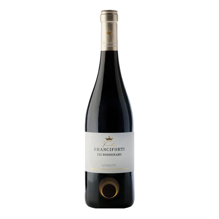 VINO FEUDI BRANCIFORTI MERLOT 2023  TERRE SICILIANE IGT-75CL