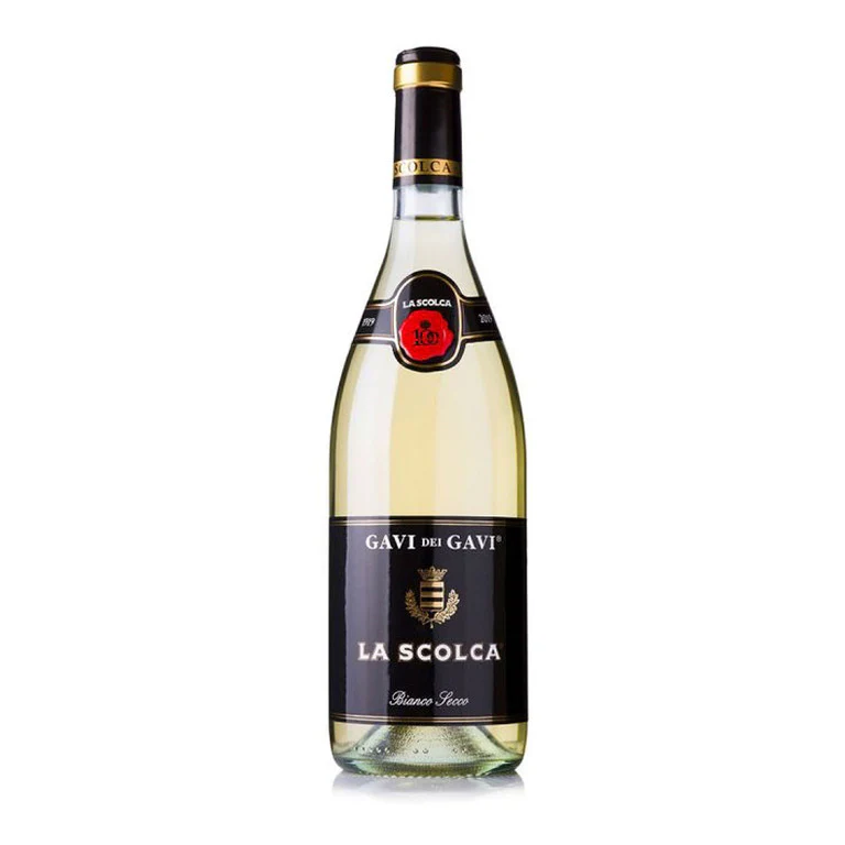 VINO GAVI DEI GAVI LA SCOLCA 2021 GAVI DOCG ETICHETTA NERA-75CL