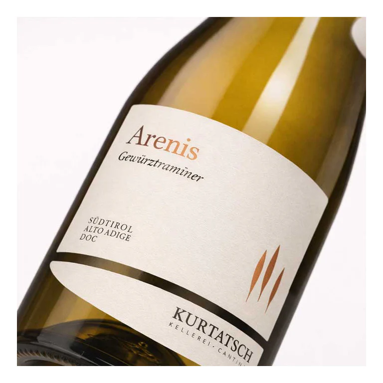 VINO KURTATSCH GEWÜRZTRAMINER ARENIS 24  SÜDTIROL ALTO ADIGE DOC- 37,5CL - Image 2