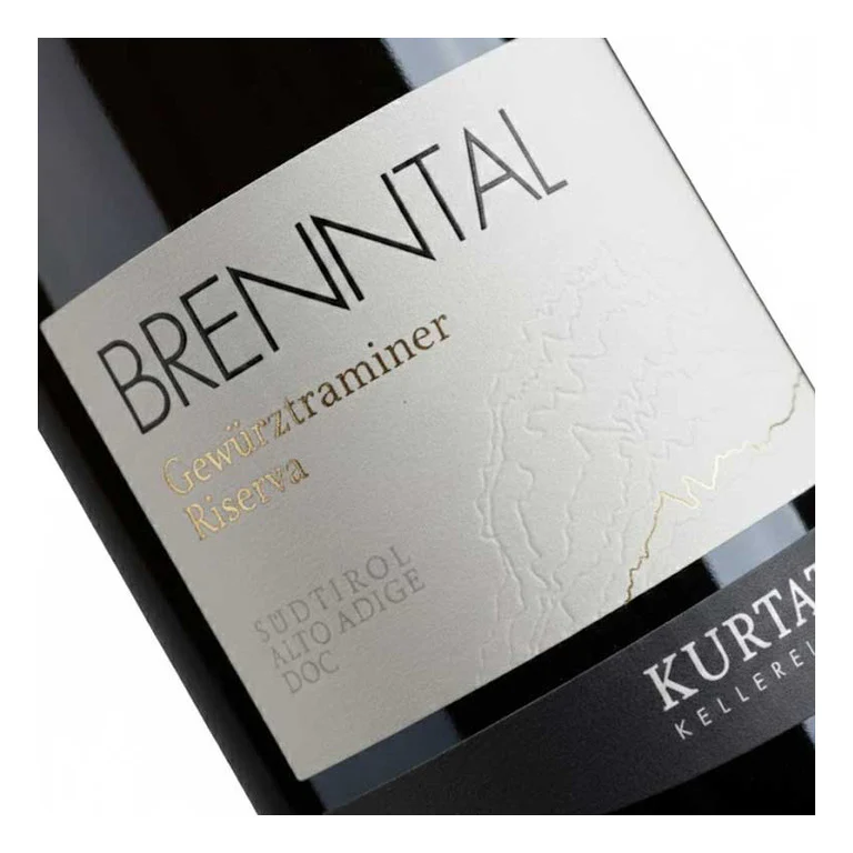 VINO KURTATSCH GEWÜRZTRAMINER RISERVA BRENTAL SÜDTIROL ALTO ADIGE DOC-75CL 23 - Image 2