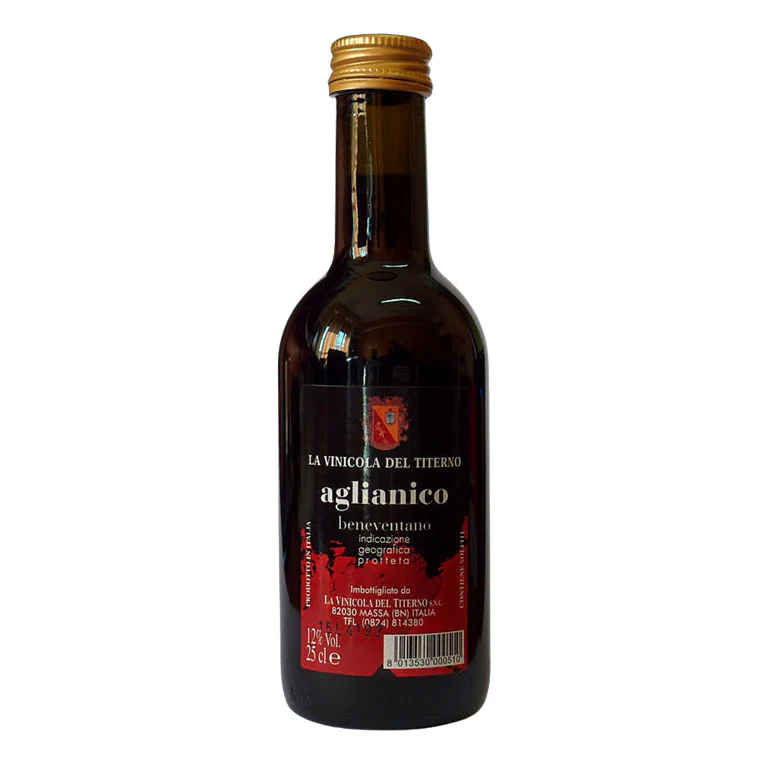 VINO LA VINICOLA DEL TITERNO AGLIANICO BENEVENTO IGP-25CL