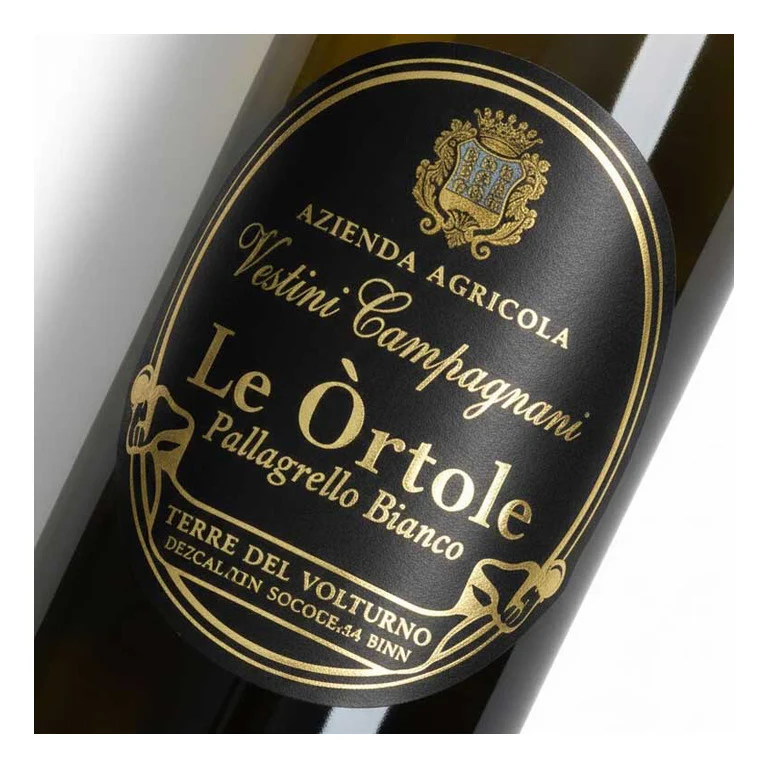 VINO LE ÒRTOLE PALLAGRELLO BIANCO 2021  VESTINI CAMPAGNANO  IGT-75CL - Image 2