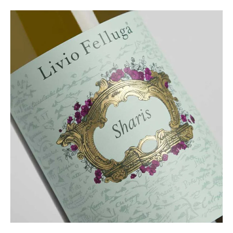 VINO LIVIO FELLUGA SHARIS 2024  BIANCO VENEZIA GIULIA IGT-75CL - Image 2
