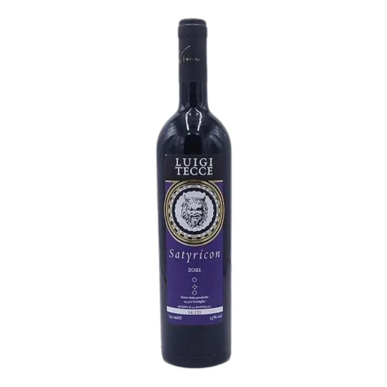 VINO LUIGI TECCE SATYRICON 2021  IRPINIA CAMPI TAURSINI DOC TRIPLE"A"75CL