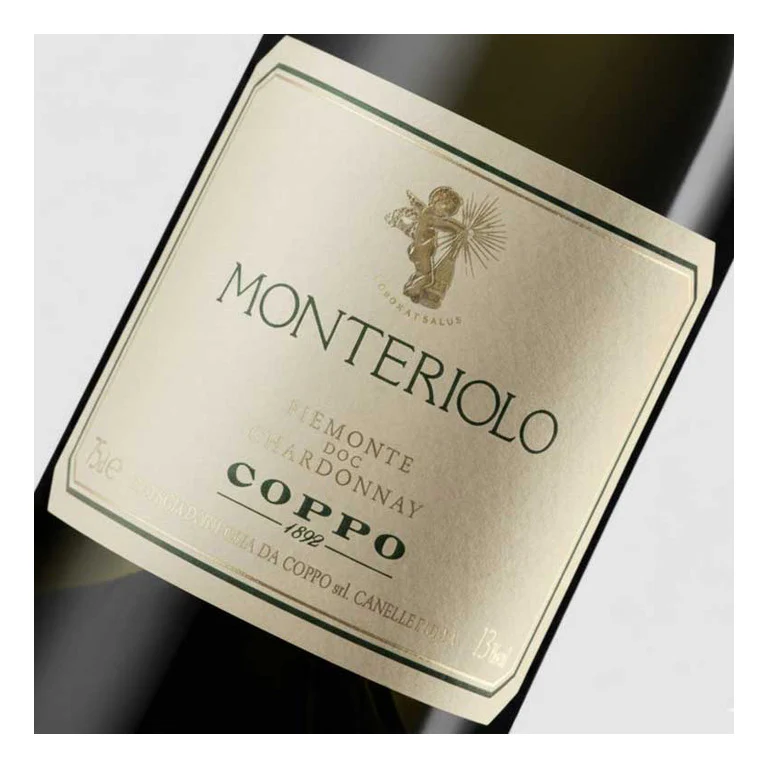 VINO MONTERIOLO CHARDONNAY 2022  PIEMONTE DOC AZIENDA COPPO-75CL - Image 2