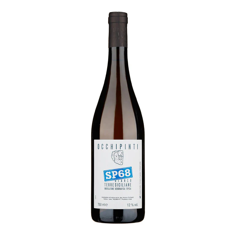 VINO OCCHIPINTI SP68 BIANCO 2017-75CL  BIANCO TERRE SICILIANE IGT-TRIPLE "A"