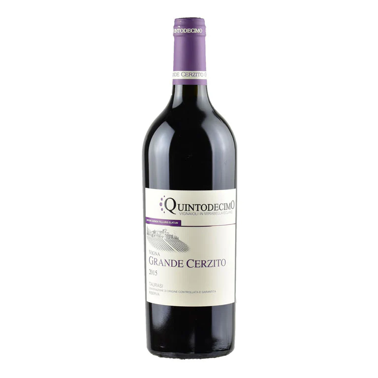 VINO QUINTODECIMO VIGNA GRANDE CERZITO TAURASI RISERVA DOCG 2021-75CL