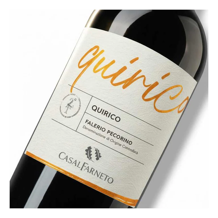 VINO QUIRICO PECORINO FALERIO DOC CASALFARNETO 2023-75CL - Image 2