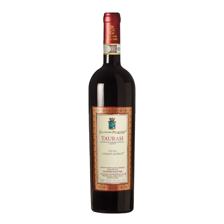 VINO SALVATORE MOLETTIERI CINQUE QUERCE  TAURASI DOCG 2016-75CL
