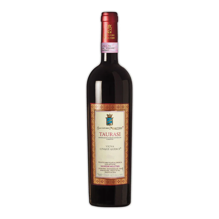 VINO SALVATORE MOLETTIERI CINQUE QUERCE TAURASI DOCG 2017-75CL