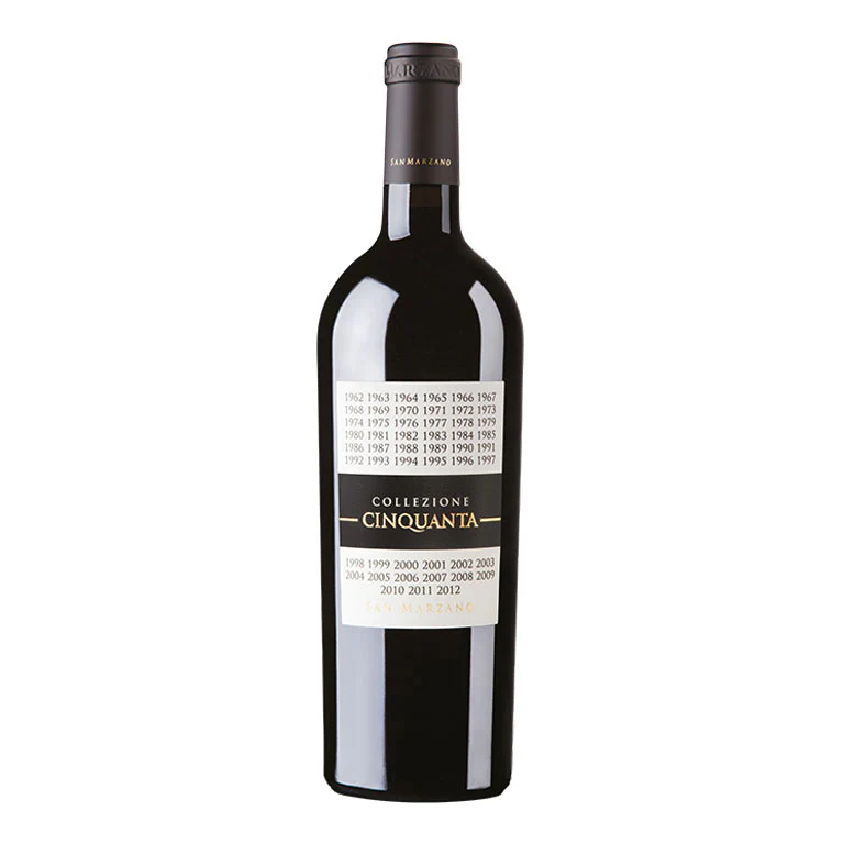VINO SAN MARZANO COLLEZIONE CINQUANTA  PRIMITIVO E NEGROAMARO 50+50