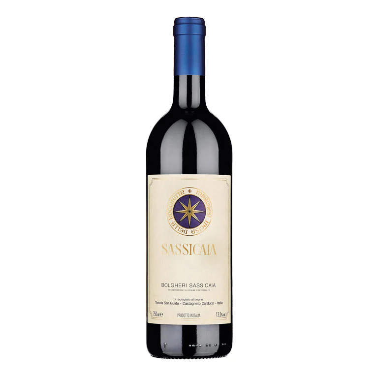 VINO TENUTA SAN GUIDO SASSICAIA 2022 BOLGHERI SASSICAIA DOC-75CL