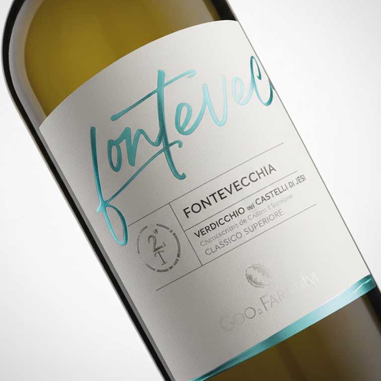 VINO VERDICCHIO DEI CASTELLI DI JESI DOC FONTEVECCHIA CASALFARNETO 2023-75CL - Image 2