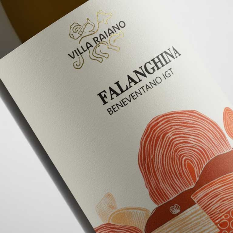 VINO VILLA RAIANO FALANGHINA 2023 BENEVENTANO IGT-75CL - Image 2