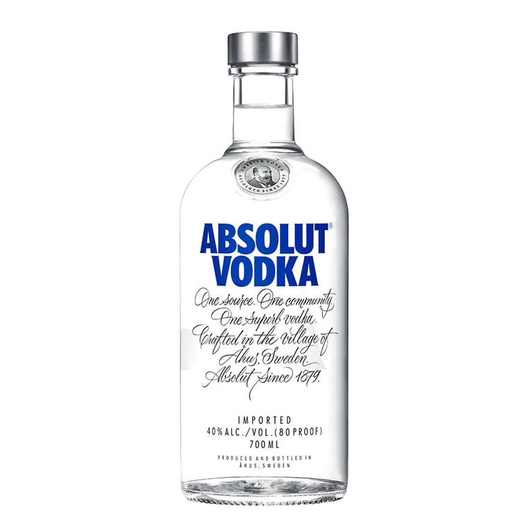 VODKA ABSOLUT 70CL ATLAS