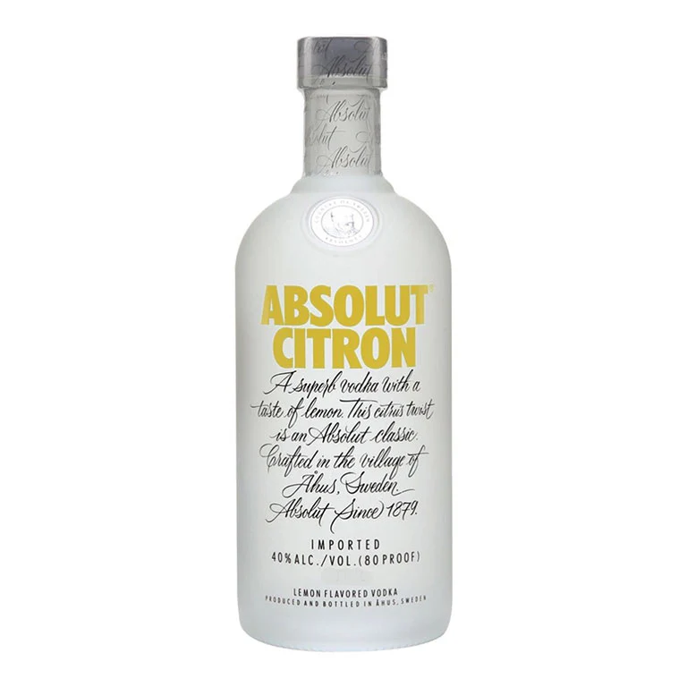 VODKA ABSOLUT CITRON 1LT