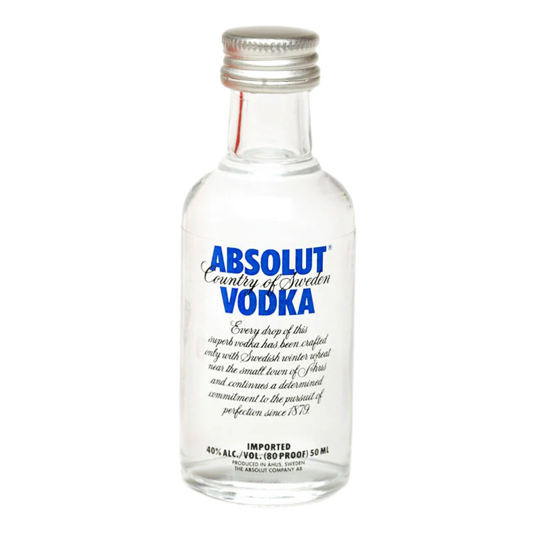 VODKA ABSOLUT MIGNON 5CL