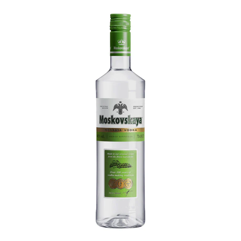 VODKA MOSKOVSKAYA OSOBAYA VODKA 70CL