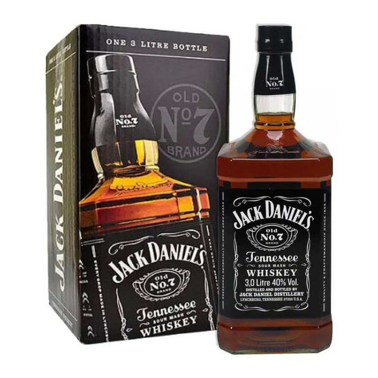 WHISKEY JACK DANIEL'S OLD N.7 -3LT  JEROBOAM ASTUCCIATO