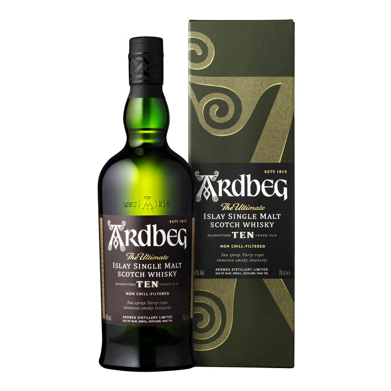 WHISKY ARDBEG TEN YEARS OLD -70CL ASTUCCIATO