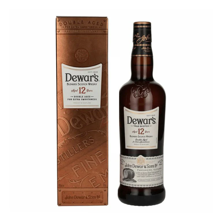 WHISKY DEWAR'S -AGED 12YEARS-70CL  THE ANCESTOR BLENDED SCOTCH -ASTUCCIATO